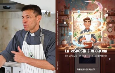 Don Pierluigi Plata e il suo “La risposta è in cucina”: cucinare per guarire, riflettere e vivere